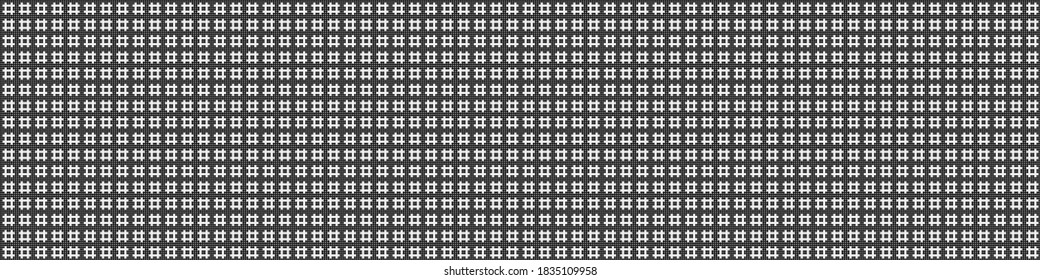 Abstract Cross Pattern Dots Logo generative computational art illustration