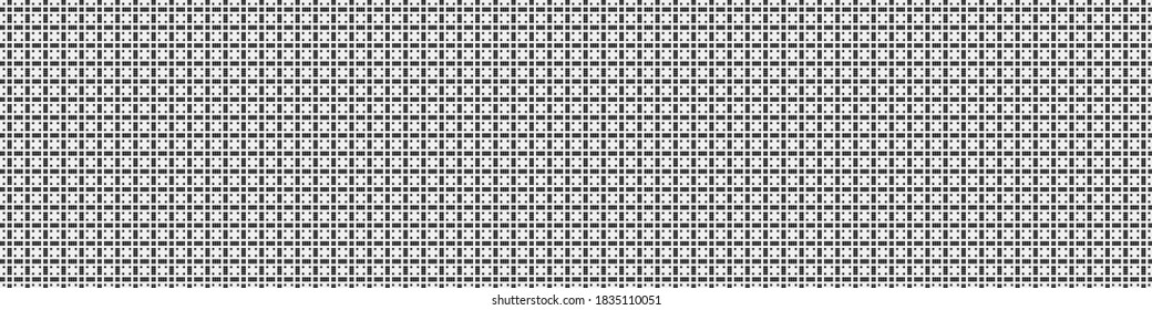 Abstract Cross Pattern Dots Logo generative computational art illustration
