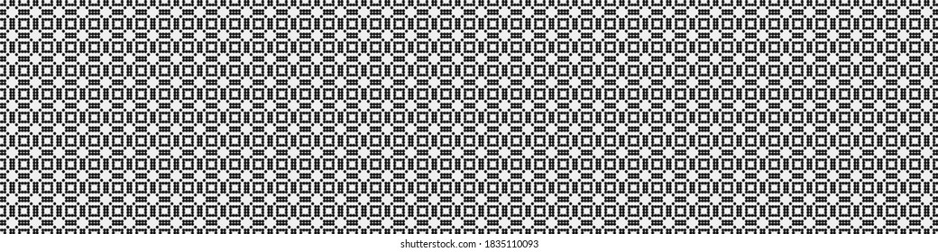 Abstract Cross Pattern Dots Logo generative computational art illustration