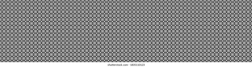 Abstract Cross Pattern Dots Logo generative computational art illustration