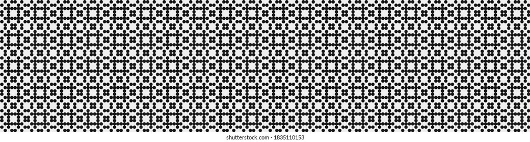 Abstract Cross Pattern Dots Logo generative computational art illustration