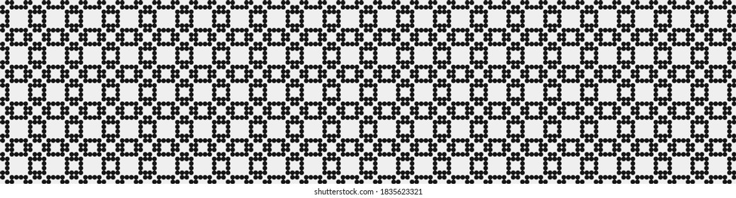 Abstract Cross Pattern Dots Logo generative computational art illustration