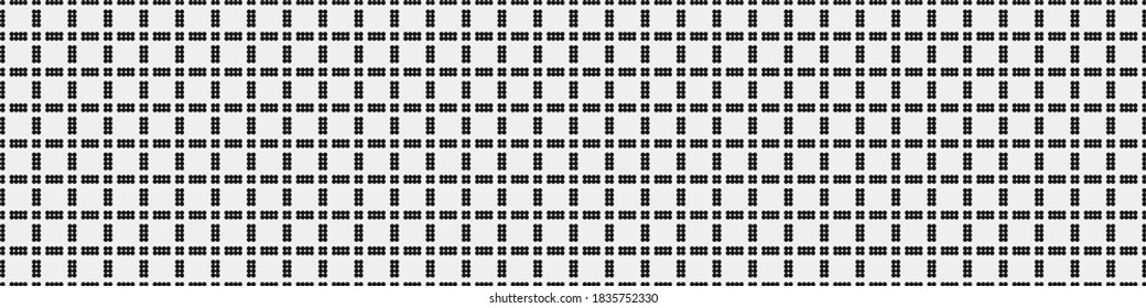 Abstract Cross Pattern Dots Logo generative computational art illustration