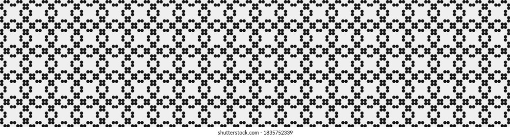 Abstract Cross Pattern Dots Logo generative computational art illustration