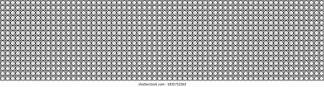 Abstract Cross Pattern Dots Logo generative computational art illustration