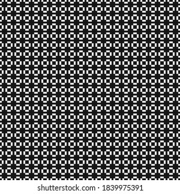 Abstract Cross Pattern Dots Logo generative computational art illustration
