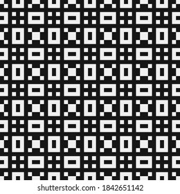 Abstract Cross Pattern Dots Logo generative computational art illustration