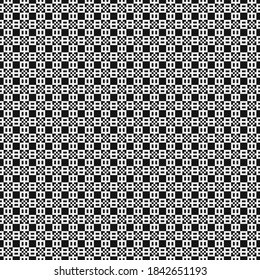 Abstract Cross Pattern Dots Logo generative computational art illustration