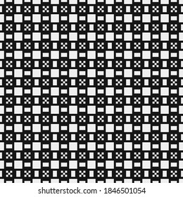 Abstract Cross Pattern Dots Logo generative computational art illustration