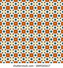 Abstract Cross Pattern Dots Logo generative computational art illustration