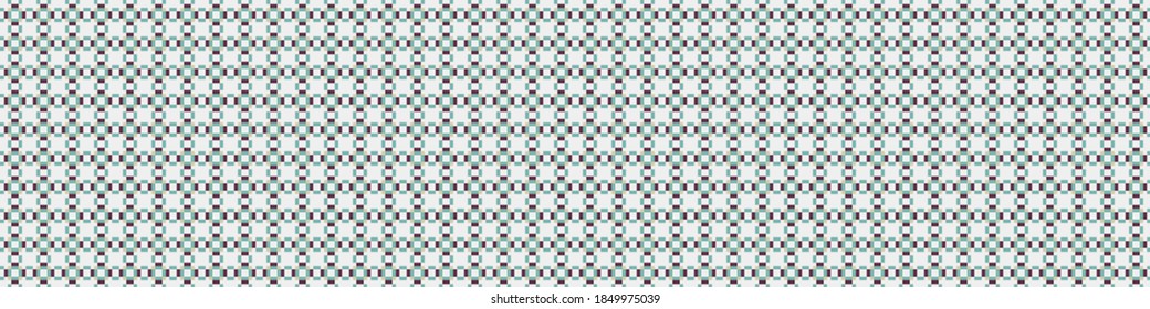 Abstract Cross Pattern Dots Logo generative computational art illustration