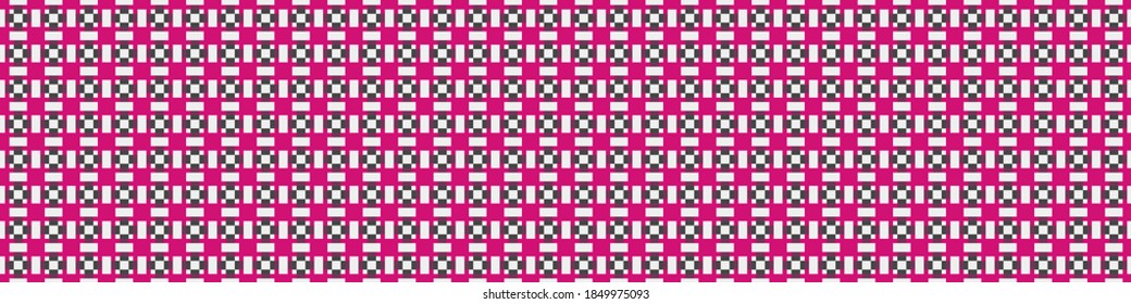 Abstract Cross Pattern Dots Logo generative computational art illustration