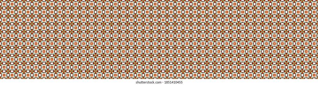 Abstract Cross Pattern Dots Logo generative computational art illustration