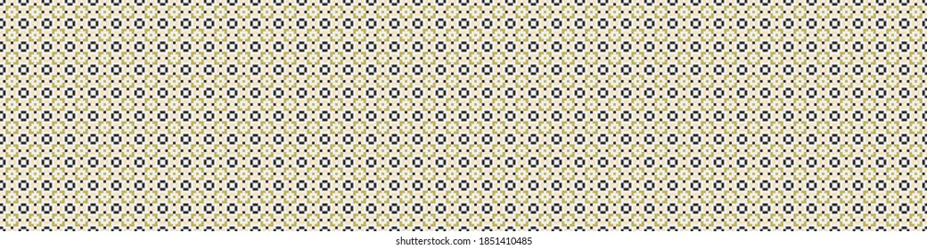 Abstract Cross Pattern Dots Logo generative computational art illustration