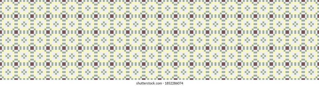 Abstract Cross Pattern Dots Logo generative computational art illustration