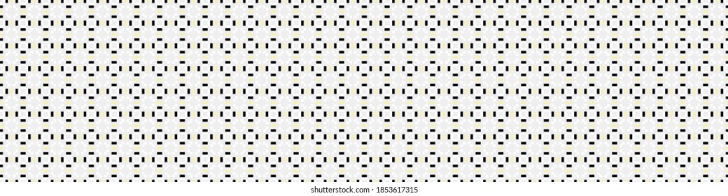 Abstract Cross Pattern Dots Logo generative computational art illustration