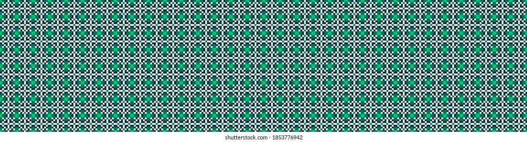 Abstract Cross Pattern Dots Logo generative computational art illustration