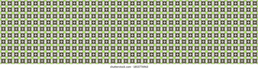 Abstract Cross Pattern Dots Logo generative computational art illustration