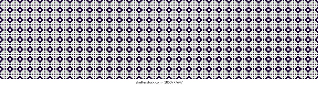 Abstract Cross Pattern Dots Logo generative computational art illustration