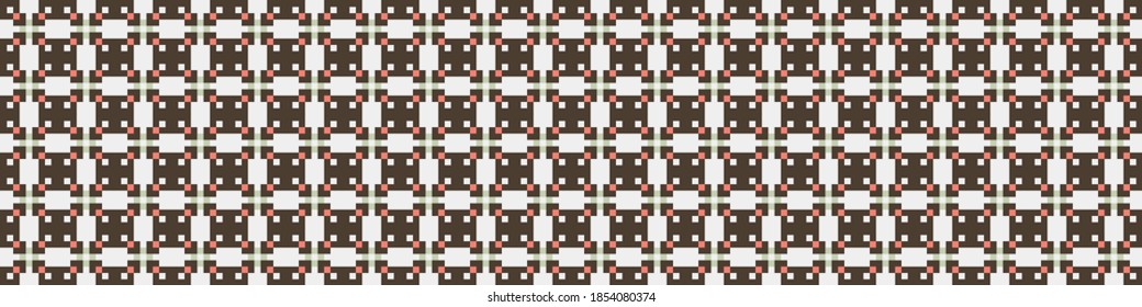 Abstract Cross Pattern Dots Logo generative computational art illustration