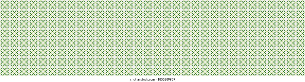 Resumen Puntos de patrón cruzado Icono Ilustración de arte computacional generativa