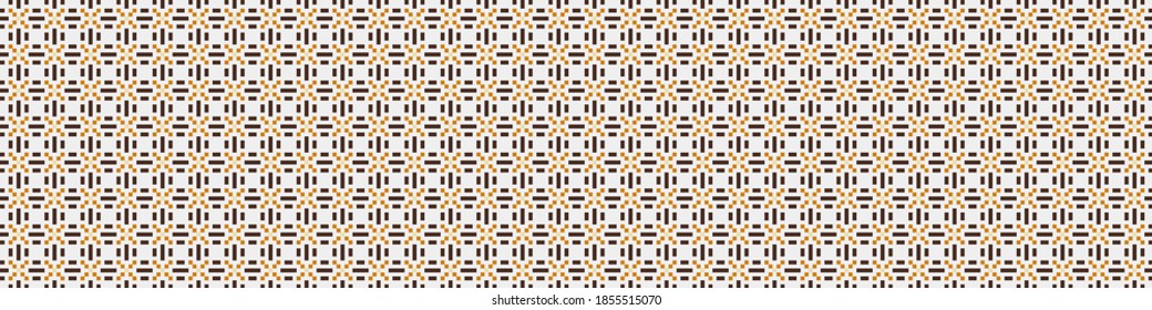 Abstract Cross Pattern Dots Logo generative computational art illustration