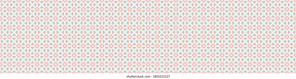 Abstract Cross Pattern Dots Logo generative computational art illustration