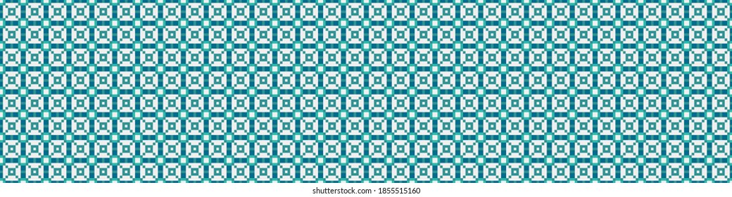 Resumen Puntos de patrón cruzado Icono Ilustración de arte computacional generativa