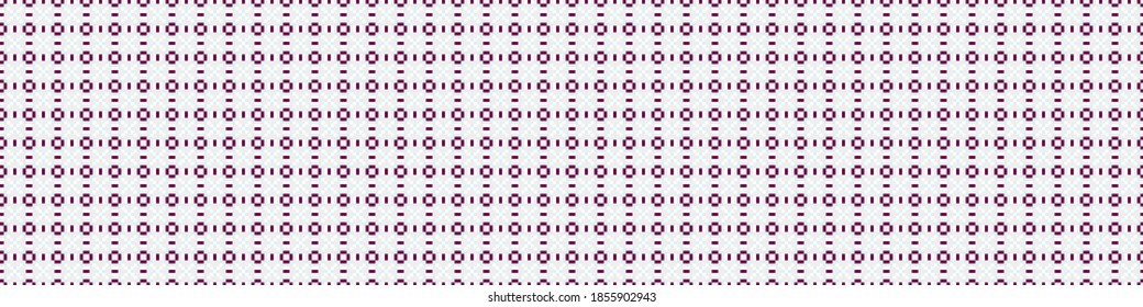 Abstract Cross Pattern Dots Logo generative computational art illustration