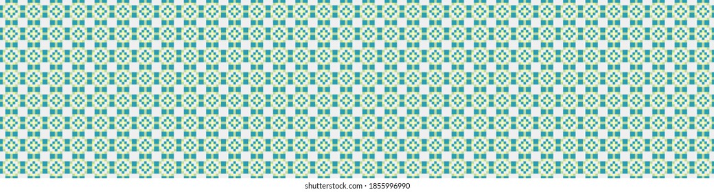 Abstract Cross Pattern Dots Logo generative computational art illustration