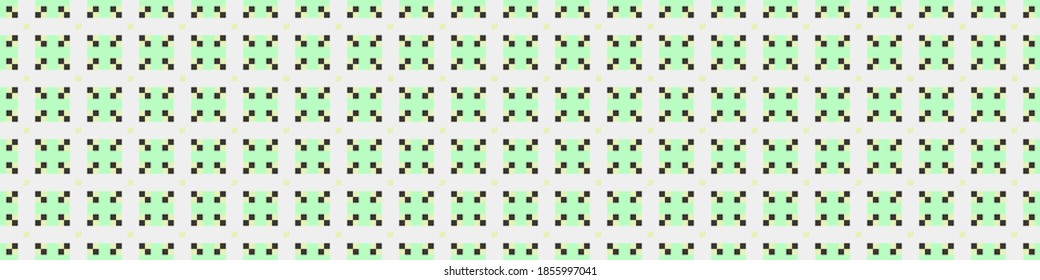 Abstract Cross Pattern Dots Logo generative computational art illustration