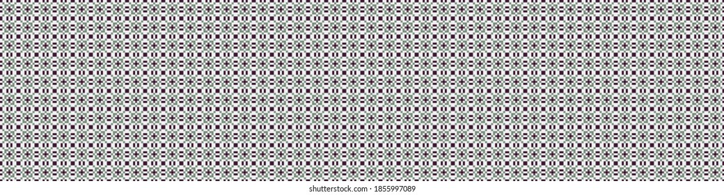 Abstract Cross Pattern Dots Logo generative computational art illustration