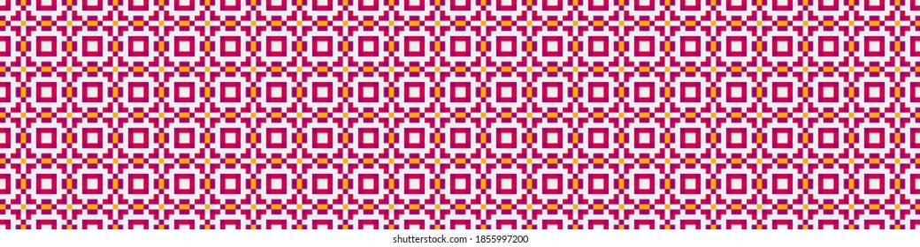 Abstract Cross Pattern Dots Logo generative computational art illustration