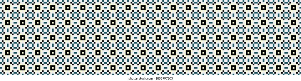 Abstract Cross Pattern Dots Logo generative computational art illustration