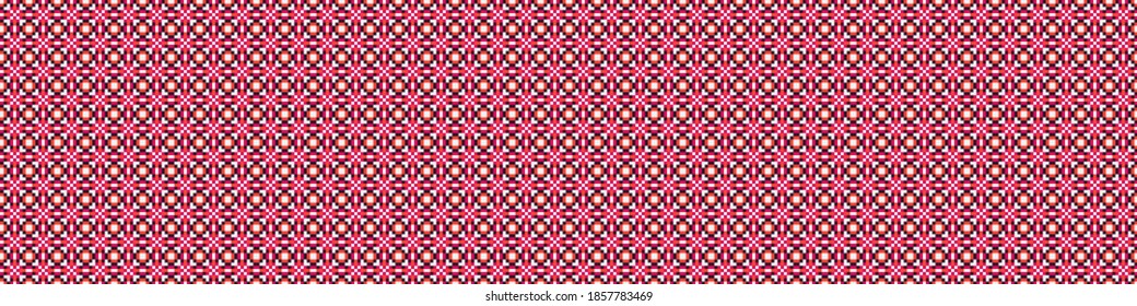 Abstract Cross Pattern Dots Logo generative computational art illustration