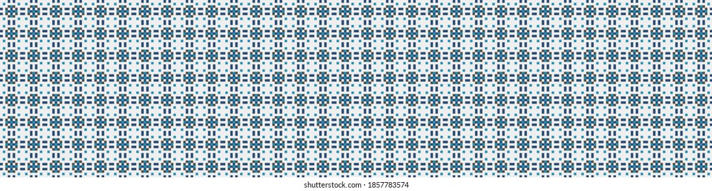 Abstract Cross Pattern Dots Logo generative computational art illustration