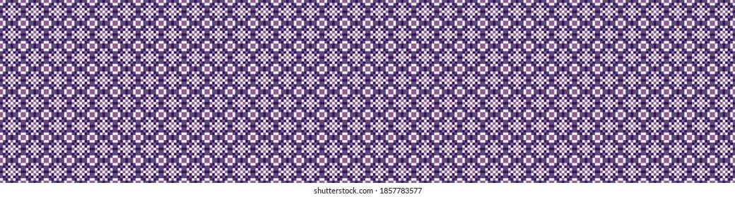 Abstract Cross Pattern Dots Logo generative computational art illustration