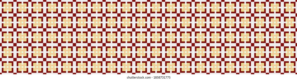 Abstract Cross Pattern generative computational art illustration
