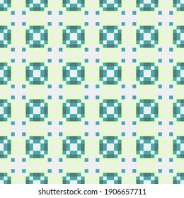 Abstract Cross Pattern generative computational art illustration