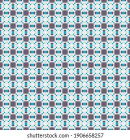 Abstract Cross Pattern generative computational art illustration