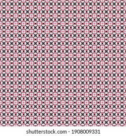 Abstract Cross Pattern generative computational art illustration