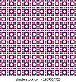 Abstract Cross Pattern generative computational art illustration