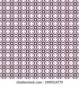 Abstract Cross Pattern generative computational art illustration
