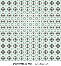 Abstract Cross Pattern generative computational art illustration