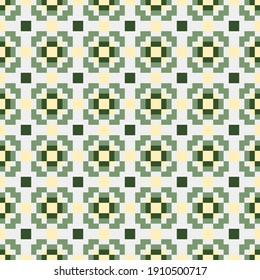 Abstract Cross Pattern generative computational art illustration