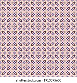 Abstract Cross Pattern generative computational art illustration