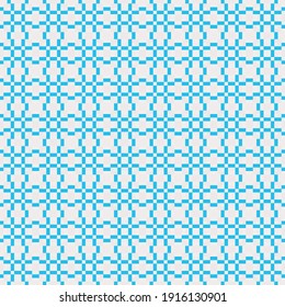 Abstract Cross Pattern generative computational art illustration