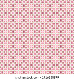 Abstract Cross Pattern generative computational art illustration