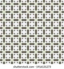 Abstract Cross Pattern generative computational art illustration