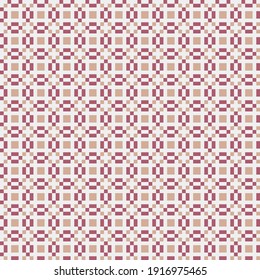 Abstract Cross Pattern generative computational art illustration